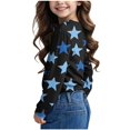 thumbnail image 4 of YunPes Girls' Long Sleeved Shirts Colorful T Shirts Round Neck Tops Light T Shirts Loose Pullovers Basic Long Sleeve Tee Shirts, 4 of 6