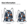 thumbnail image 2 of Lukts Halloween Pattern Drawstring Backpack Bag Sport Gym Sackpack,String Backpack Sport Bag Sack,Cinch Tote Gym Backpack-Medium, 2 of 6
