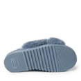 thumbnail image 3 of Fireside By Dearfoams Women's New Castle Genuine Shearling Cross Band Slide Slipper, 3 of 6