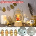 thumbnail image 1 of Fiudx Farol Navideño con Diseño de Luz Led, Portátil, Funciona con Pilas, Luz Blanca Cálida, Decoración Navideña de Mesa, Ideal para Interiores y Exteriores, Ambiente Festivo, Tamaño 12,6 X 7,6 Cm., 1 of 2