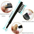 thumbnail image 2 of XIRQI Hearing aid Wax Guards Filters,Cerumen Stop Wax Traps for Hearing Aids Hygienicer with Hygienicing Brush Kit Tools and Carry Case 鈥?3Packs/24 Filters, 2 of 4