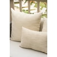 thumbnail image 2 of Seaside Smooth Beige Indoor Outdoor Pillow 14x20, 2 of 10
