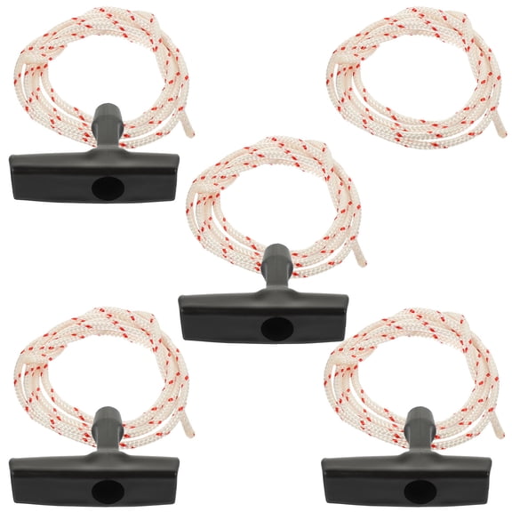SEWOART 5Pcs Garage Door Pull Cord Rope with Handle Multi Color Attic Ladder Replacement Kit