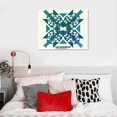 thumbnail image 5 of Orinice  Bauhaus Mid Century Modern Wall Art Retro Exhibition Posters Prints Green Boho Geometric Abstract Minimalist Wall Decor Pictures for Bedroom iving Room Dining Room UNF 16x12in, 5 of 6
