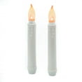 thumbnail image 2 of (4 pack) Darice LED Flameless Taper Candles, White, 6 Inches, 2 Pack, 2 of 3