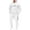 White, variant on Babcutegg Mens Letter Print Outfit 2-Piece Hooded Sweathsirt and Jogger Sweatpants Loose Casual Set Coffee Size M