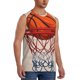 thumbnail image 2 of Fotbe Basketball Shot Men's Camiseta sin Mangas Estampada para Hombres, Playera Casual para Gimnasio, Entrenamiento, Playa-X-Large, 2 of 7