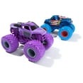 thumbnail image 5 of Monster Jam Captain America Vs. Black Panther Die-Cast Vehicle 2-Pack 1:64 Scale, 5 of 7