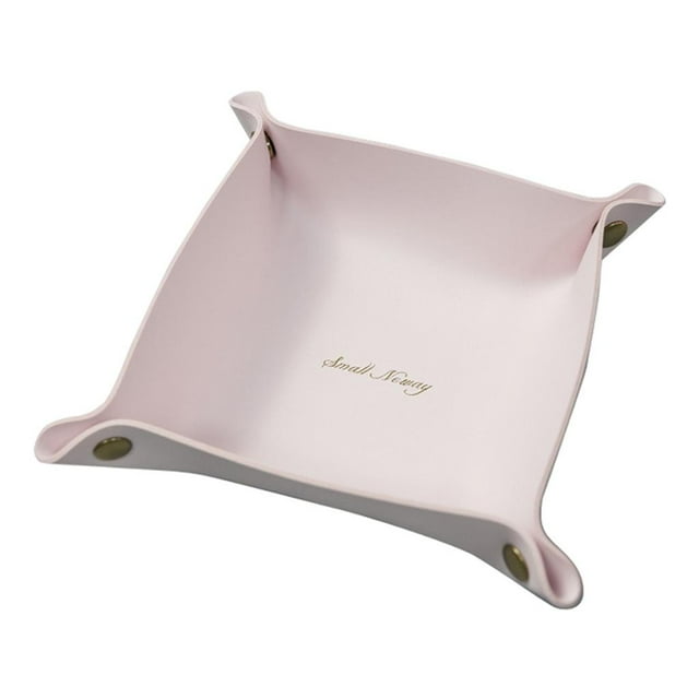 DOLITY Chic, table de Maquillage Pliable Compartiment de Rangement, Boîte de Rangement, Commode, Bijoux Rose G