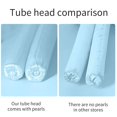 thumbnail image 4 of Women Heatless Curling Rod Headband, No Heat Curl Ribbon with Hair Clips and Scrunchie, Sleeping Curls Silk Ribbon Hair Rollers, Hair Styling Tools Kit, 4 of 8