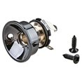 thumbnail image 3 of unbranded  Guitar Jack Socket Key Chain Rings Electric Instruments Acoustic Black, 3 of 8