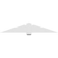 thumbnail image 4 of 72"W x 12"H x 2"D x 6"F, 4/12 Pitch, Kennewick Architectural Grade PVC Gable Bracket, 4 of 8