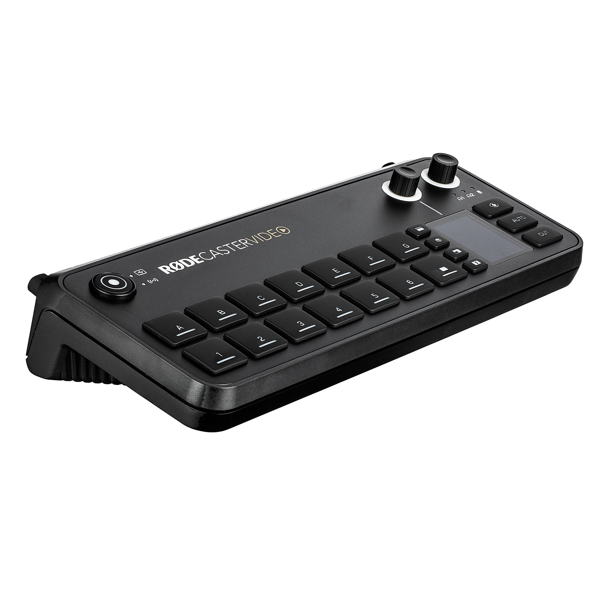 RODECaster Video All-in-One Production Console + 2x Professional Studio Headphones + 2x Podcast Microphone + 2x Mic Arm + 64GB Micro SD Memory Card + 4x USB-C + 4x Video Cables + More (Bundle)