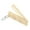 C, variant on 2 in 1 Portable Folding Comb Chocolate-Shaped Mini Compact Hair Comb with Mirror Creative Travel Hair Smooth Styling Tools