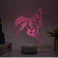 thumbnail image 2 of YSTIAN Wolf Illusion 3D lamp,Wolf 3D Night Light Optical Illusion USB Desk lamp with 16 Colors Changing Remote Birthday Xmas Valentine's Day Gift Idea for Wolves Fan Boys Girls (L-68), 2 of 4