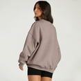 thumbnail image 6 of SUNBS Oversized Sweatshirts for Women Crewneck Y2k Hoodies Sweaters Casual Tops Comfy Fall Fashion Pullover Outfits Winter Clothes, 6 of 8