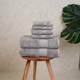 thumbnail image 5 of Micro Cotton Farm to Home Solid Color Bath Towel Sets 6 Count, 5 of 10