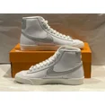 thumbnail image 4 of Nike W Blazer Mid '77 Women's Shoes Summer White-Metallic Silver size-8.5, 4 of 6