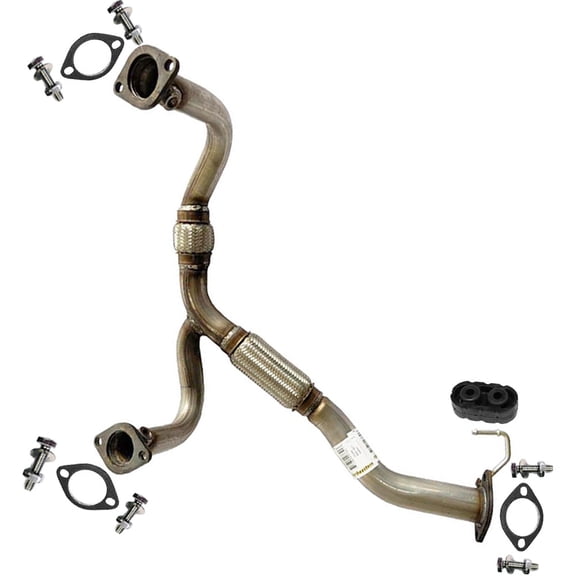 Northeastern Exhaust Flex Pipe Fits 2003-2006 Kia Sorento 3.5L - Direct Fit | Stainless Steel