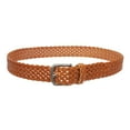 thumbnail image 2 of Women's 1 3/8" Braided Woven Solid Leather Belt, 2 of 3