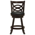 thumbnail image 4 of Calecita Wood Swivel Counter Stool Cappuccino (Set of 2), 4 of 13