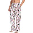 thumbnail image 3 of Kdxio French Bulldog Duck Print Men's Sleep Pajama Pant Lounge Pants with Pockets, 3 of 8