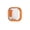 Orange, variant on Transparent Lock Buckle Air-Pods Case with Stand, for AirPods 4 /Pro/ Pro 3 / Pro 2
