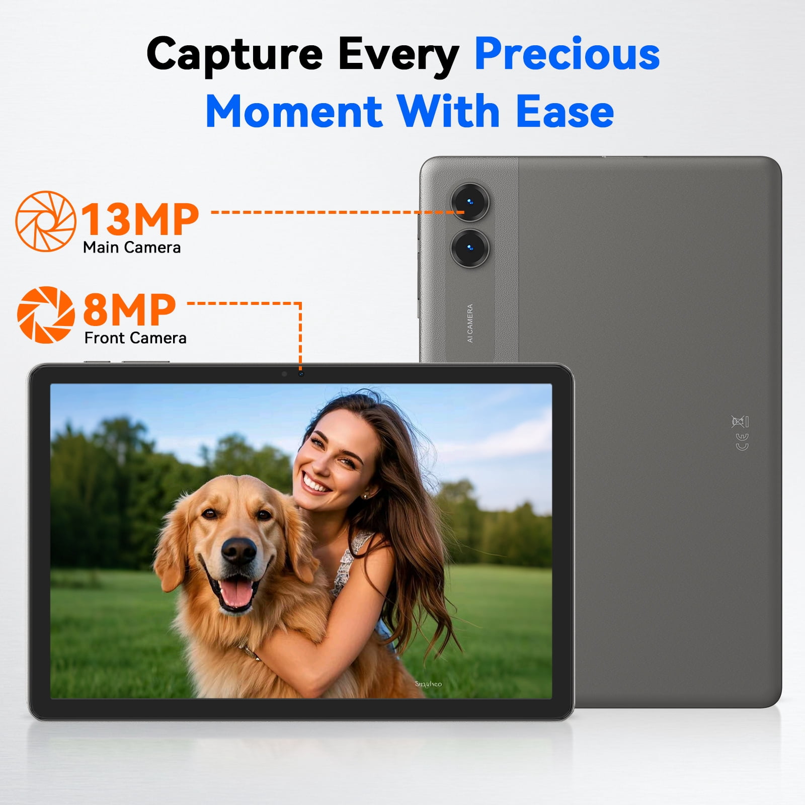 Blackview Tab 10 Wifi Android 13 Tablet, 10 inch, 8GB RAM, 256GB