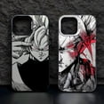 thumbnail image 2 of Saiyan Anime Dragon Balls para Apple iPhone 15, 14, 13, 12, 11, XS, XR, X Pro Max Plus, funda trasera plateada colorida para teléfono, 2 of 5