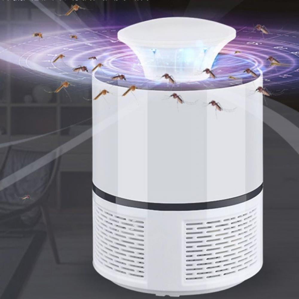 USB Photocatalyst Mosquito Killer Lamp Repellent Bug Insect Trap UV Light Black 