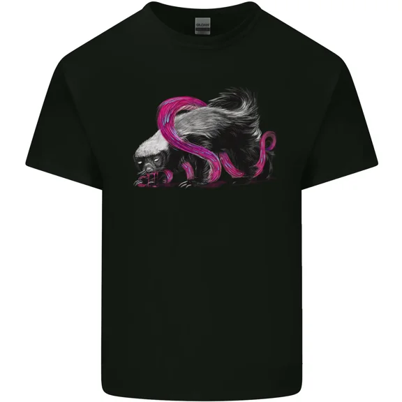 A Honey Badger Fierce and Fearless and Funny Animal Unisex T-Shirt