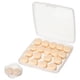 thumbnail image 1 of Tapones para los oídos de silicona Uxcell, tapones para dormir con cancelación de ruido tono de piel, 1 of 7