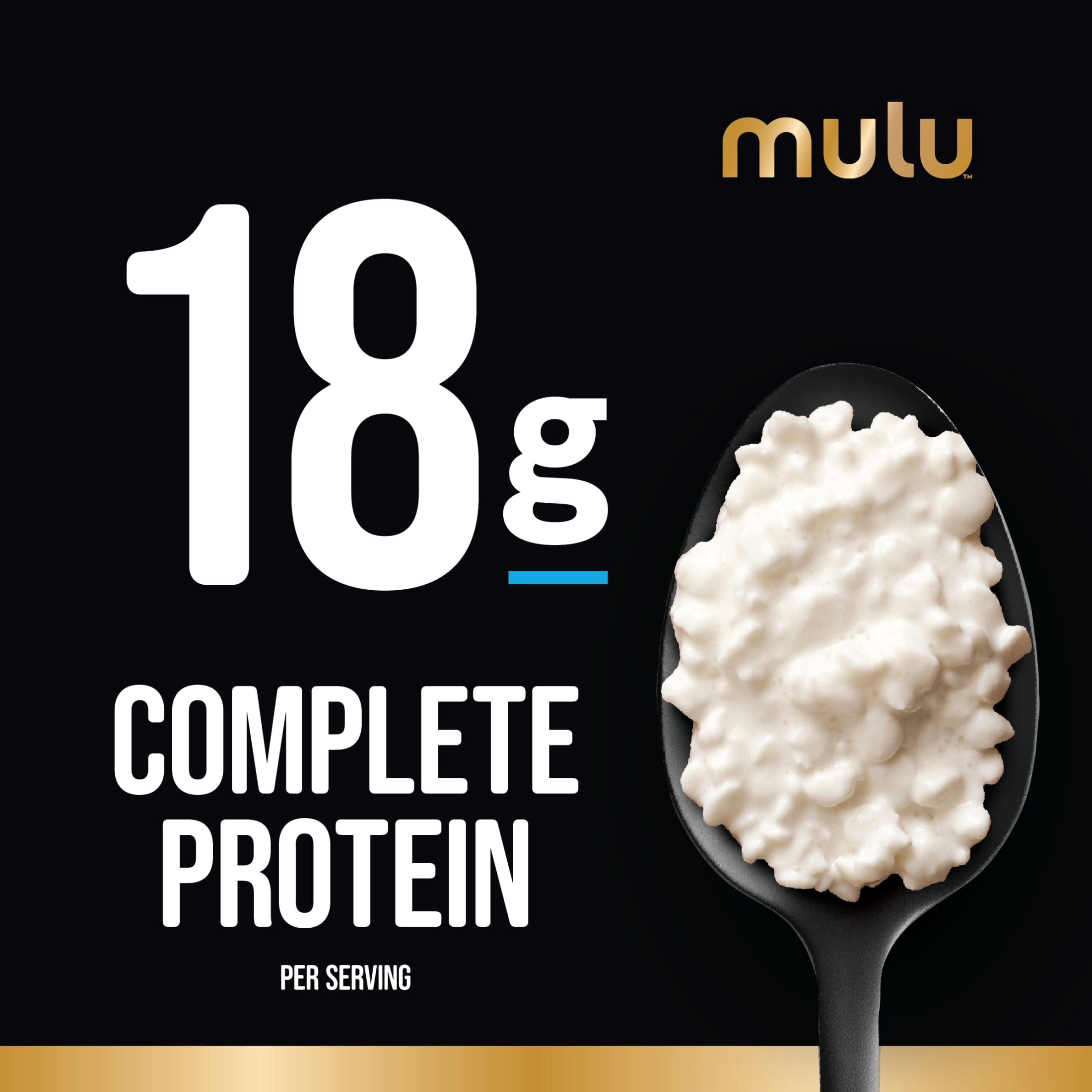 MULU High Protein Cottage Cheese, Small Curd, 2% Lowfat, 16 Oz
