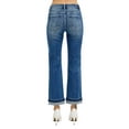 thumbnail image 5 of RISEN Mid Rise Ankle Straight Cuffed Jeans, 5 of 6