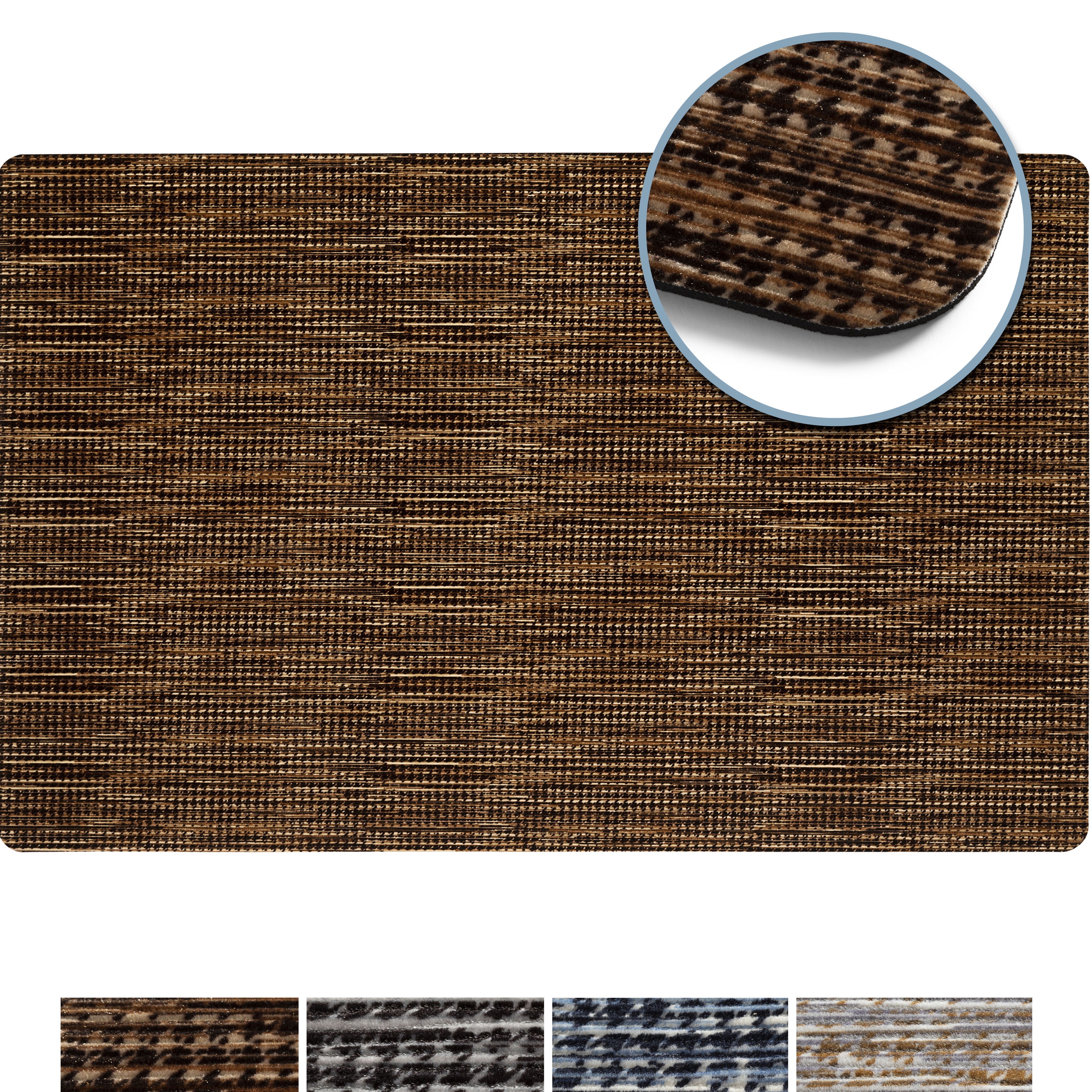 SoHome Smooth Step Ultra Thin Kitchen Mat, Waterproof/Stain Resistant