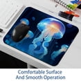 thumbnail image 6 of FeBohao Funny Mouse Pad Mat for Gaming Jiaji Cloth Portable Non Scratch Design Pattern Rectangle Abstract Home Use Decor Adults Supply Aesthetic Modern Essentials Girl Boy Organizers Jellyfish, 6 of 6