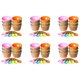 thumbnail image 1 of Juego de 36 cuencos para helado de diferentes colores, cuchara para helado, juego de vajilla, cuenco de dibujos animados para niños, 1 of 3