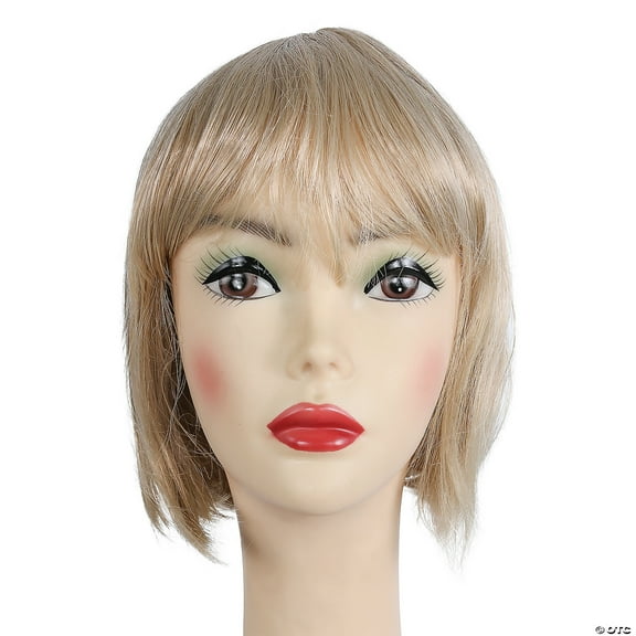 Morris Costumes LW727LHBL Short Bob Wig for Women - Light Black