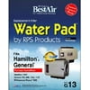BestAir G13 Replacement Metal Water Pad for General models 9 3/4" x 11 3/4" x 1 3/8"