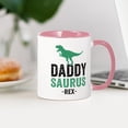 thumbnail image 3 of CafePress - Daddysaurus Black Green Mugs - 11 oz Ceramic Mug - Novelty Coffee Tea Cup, 3 of 4