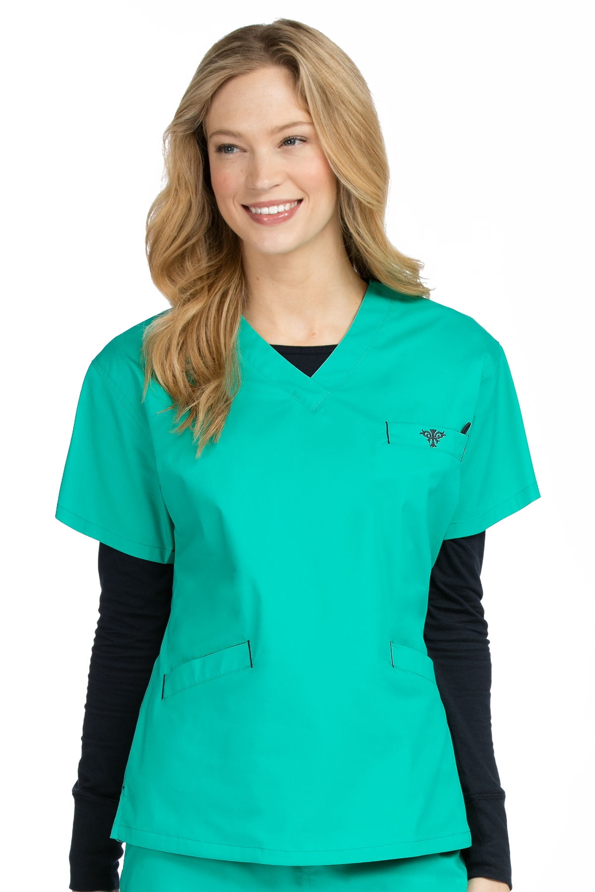 Med Couture Med Couture Women's 8403 Signature Vneck Scrub Top