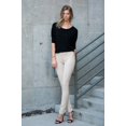 thumbnail image 6 of Stretch Skinny Knit Jegging Pants (Khaki), 6 of 6