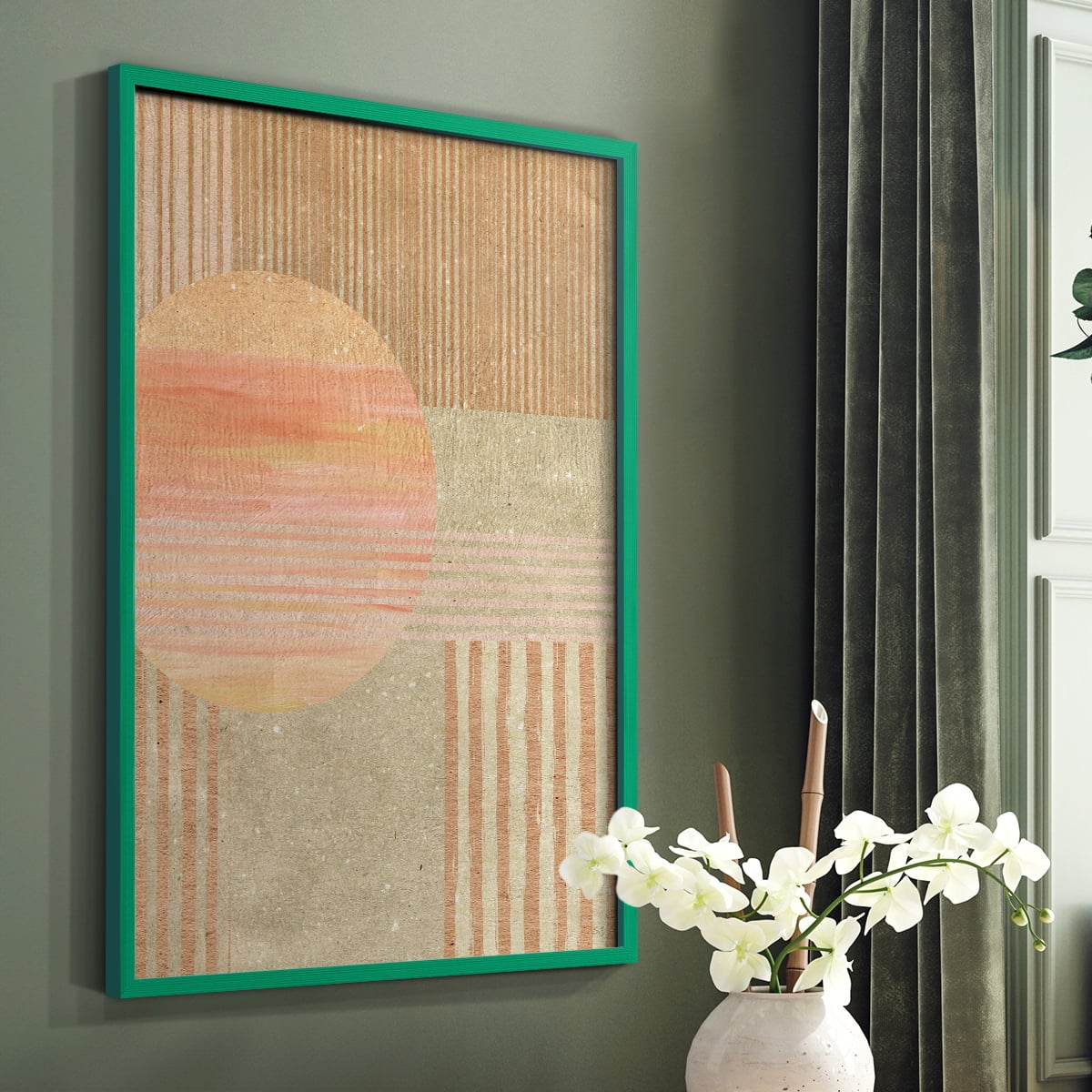 Adobe Sunrise I in Paper Solid Wood 11 x 14 Framed Print