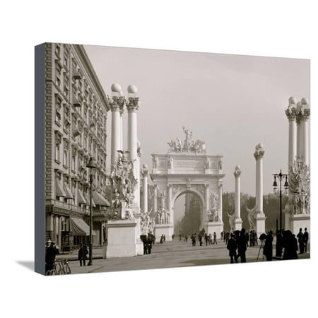 - Dewey Arch, New York, N.Y. Stretched Canvas Print Wall Art