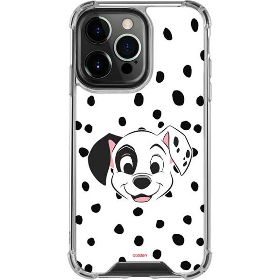 Skinit Disney 101 Dalmatians Patch Portrait iPhone 15 Pro Clear Case