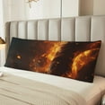 thumbnail image 2 of Balery Cool Fire Man Funda Protectora para Almohada Corporal de Algodón Hipoalergénico con Cierre(55 x 21 pulgadas), Almohadas No Incluidas, 2 of 7