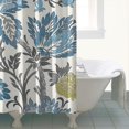 thumbnail image 4 of Waterproof Farmhouse Outdoor Shower Curtain 72x72 Inch Boho Style Polyester Unique Shower Curtain for Bathroom Hotel Home Decor with 12 Plastic Hooks, 4 of 5