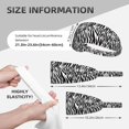 thumbnail image 2 of Zebra print Headbands for Women Men, Workout Elastic Sweat Band for Yoga Running Cycling Gym Exercise Non Slip Head Bands for Women's Hair, 2 of 5