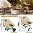 thumbnail image 4 of Silla de Camping Ultraligera TUIKEN para Mochileros con Porta Vasos, 4 of 7