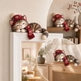 thumbnail image 3 of Trovenix Cat Door Corner Decor Cute Kitty Door Frame Corner Ornament Funny Peeking Cat Door Topper for Home Room Doorway Holiday Wall Decoration, 3 of 6